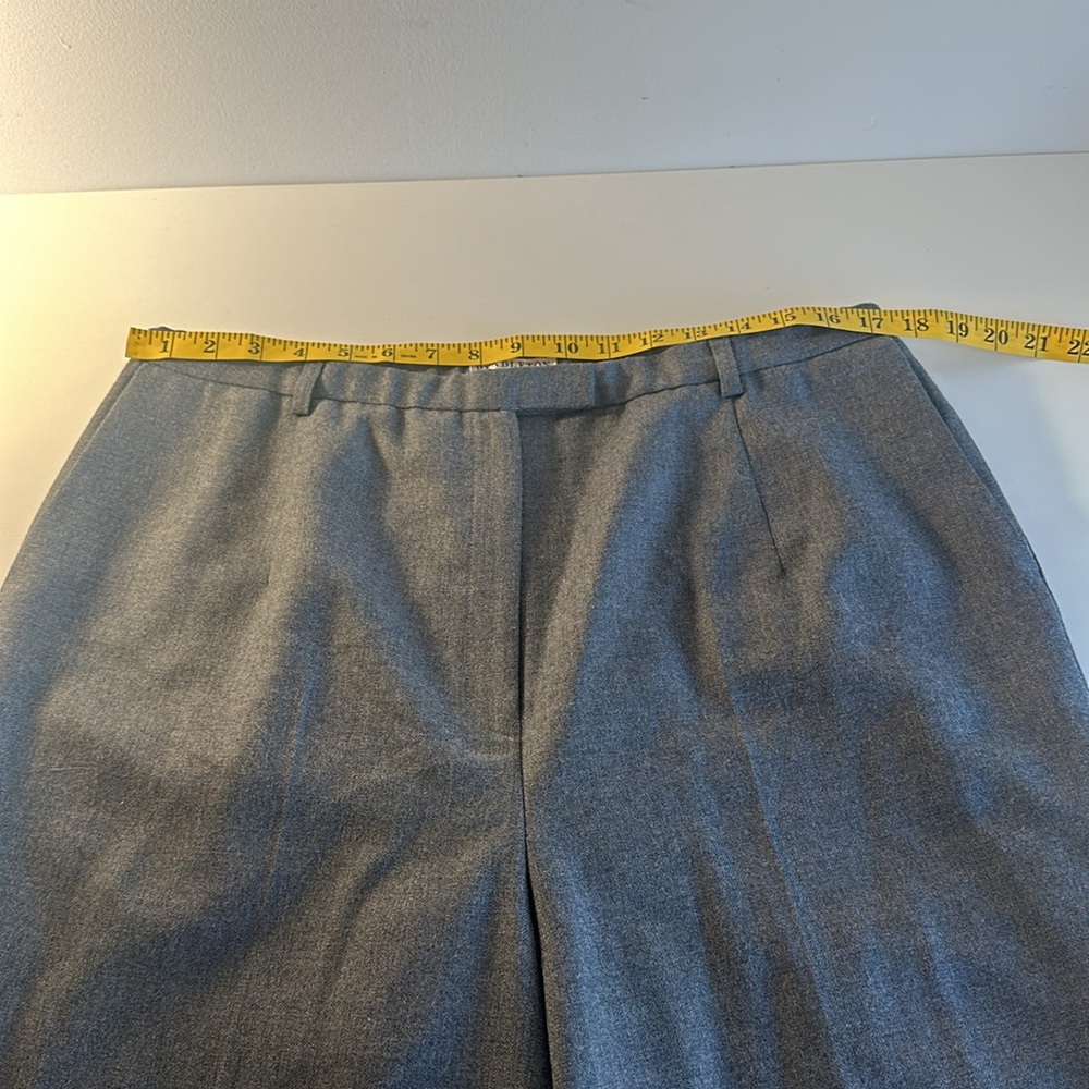 Pendleton  womens virgin wool pants 16W plus sized great shape grey - Picture 8 of 9